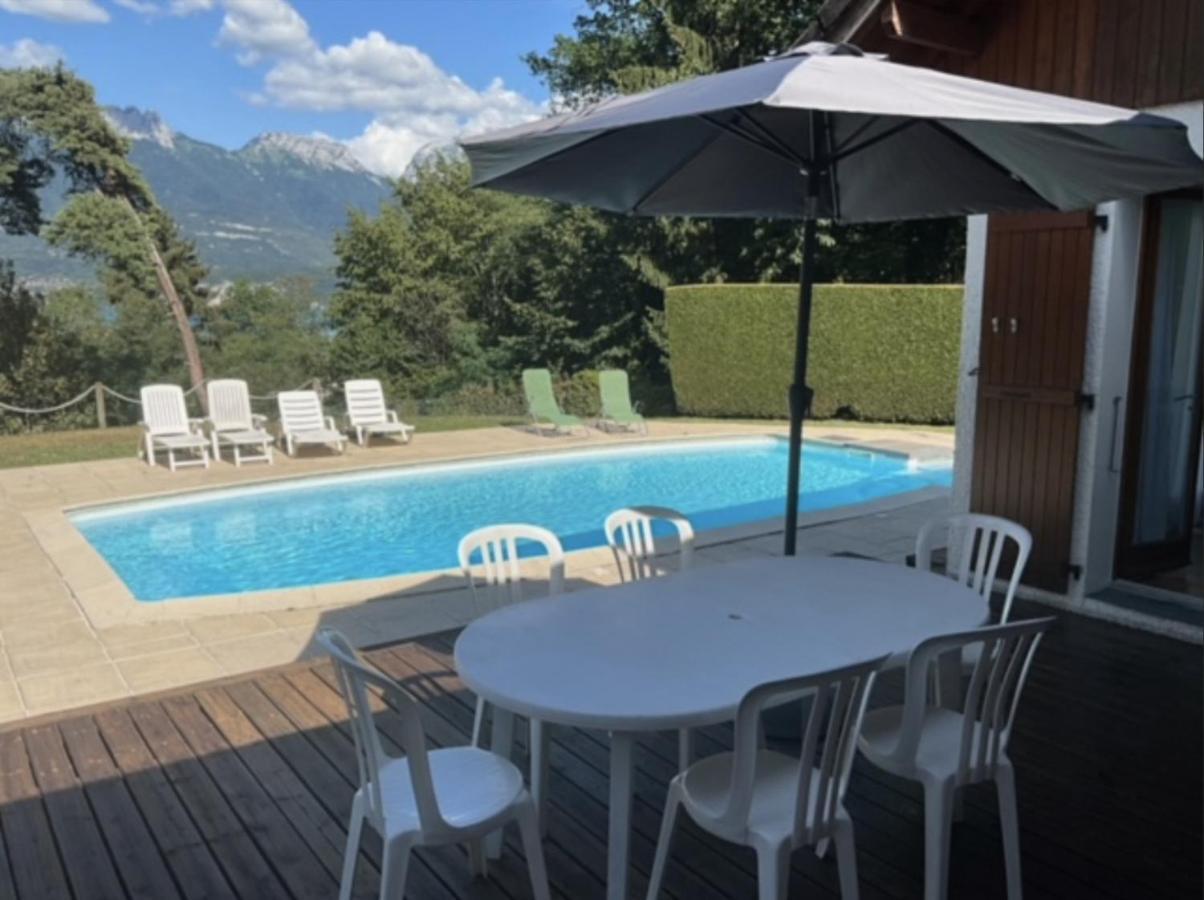 Villa Avec Piscine, Vue Lac Et Montagne Севрие Экстерьер фото